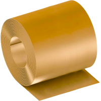 Фольга бронзовая 1x600 мм (100 мкм) БрБ2 ГОСТ 1789-2013