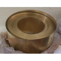 Фольга латунная 0,4x90 мм (400 мкм) Л90 ГОСТ 2208-2007