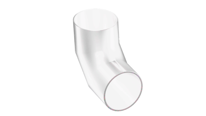 кожух оцинкованный для отвода 90° 230x0,55 мм купить в Воронеже