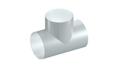 кожух оцинкованный для тройника 450x0,8 мм купить в Воронеже