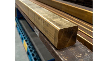 квадрат бронзовый ДКВНТ 5x5 мм БрХ1Цр купить в Воронеже