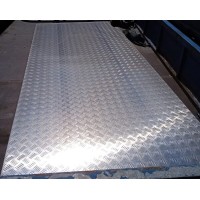 Лист алюминиевый рифленый квинтет 0,3x1000x2000 мм АМг3 ГОСТ 21631-2023