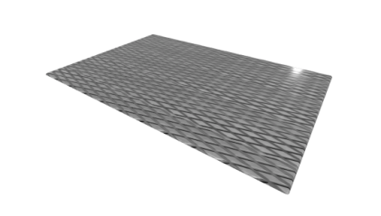 лист нержавеющий рифленый ромб 1 мм 12Х18Н10Т купить в Воронеже