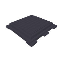 Люк чугунный тяжелый квадратный Т (С250) 500х500 мм СЧ20 ГОСТ 3634-2019