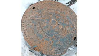 люк чугунный С (В125) круглый 650 мм ВЧ45 купить в Воронеже