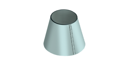 обечайку оцинкованную коническую 3000x2020x22 мм Ст3 купить в Воронеже