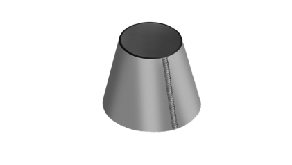 обечайку стальную коническую 1220x720x8 мм 20К купить в Воронеже