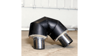 отвод полиэтиленовый в ППУ изоляции 45° 159х4,5 мм купить в Воронеже