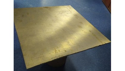 плиту бронзовую 43 мм БрАЖ9-4 купить в Воронеже