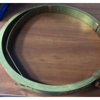 Полоса латунная 10x4 мм Л90 ГОСТ 2208-2007