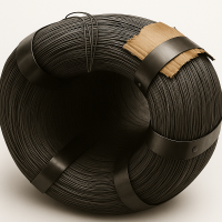 Проволока стальная низкоуглеродистая черная 2 мм 10кп ГОСТ 3282-74