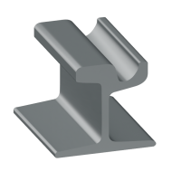 Рельсы РТ60Е стальные трамвайные 12 м Э76 ГОСТ 55941-2014