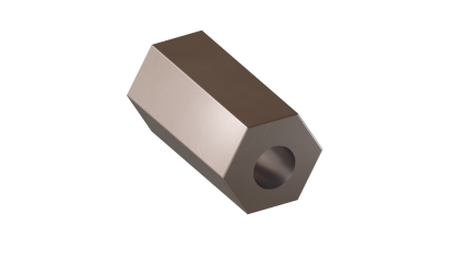 шестигранник буровой пустотелый 25x7,6 мм 55С2 купить в Воронеже