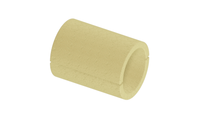 скорлупу ППУ без покрытия 57x50 мм для труб купить в Воронеже