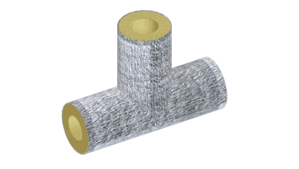 тройник теплоизоляционный минераловатный 1020x1020 мм купить в Воронеже
