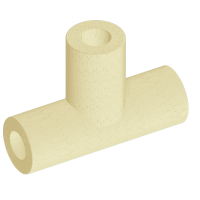 Тройник теплоизоляционный минераловатный 1420x45 мм ГОСТ 30732-2020