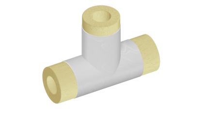 Тройник теплоизоляционный минераловатный 1020x159 мм фото тройник теплоизоляционный минераловатный 1020x159 мм купить в Воронеже