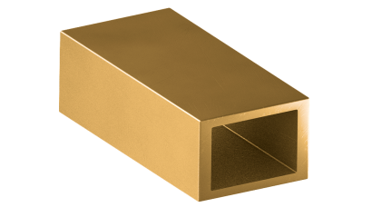 трубу латунную профильную прямоугольную ДПРНТ 72x20x2 мм Л68 купить в Воронеже