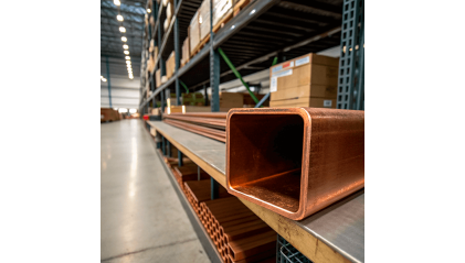 трубу медную профильную квадратную ДКВНМ 10x10x2,5 мм М00б купить в Воронеже