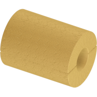 Цилиндр теплоизоляционный минераловатный вырезной без покрытия 1020x50x1000 мм НГ Ц 150 ГОСТ 23208-2022