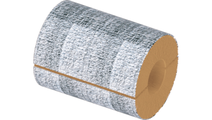 цилиндр теплоизоляционный базальтовый 108x60x500 мм НГ Ц 100 купить в Воронеже