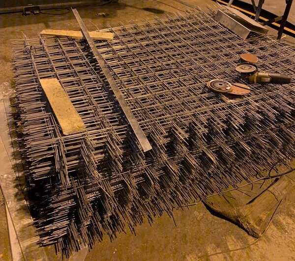 Сетка стальная арматурная сварная в картах 50x50x6 мм ГОСТ 23279-2012 фото