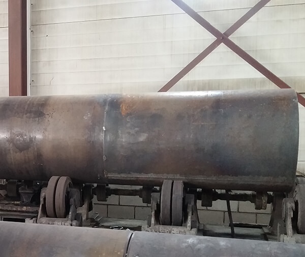 Труба из обечайки 1220x12 мм 09Г2С ТУ 1381-001-17454136-2013 фото